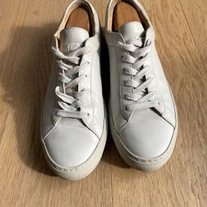 KOIO White Leather Sneakers